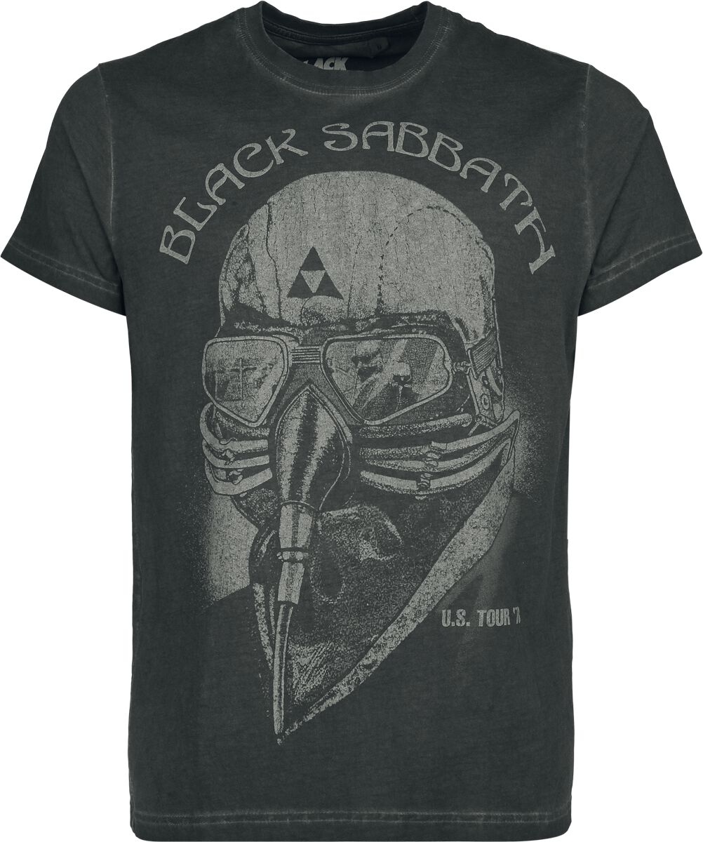 T-Shirt - US Tour 78 - S bis 4XL - für Männer - Größe M - anthrazit - EMP exklusives Merchandise! - Männer - male