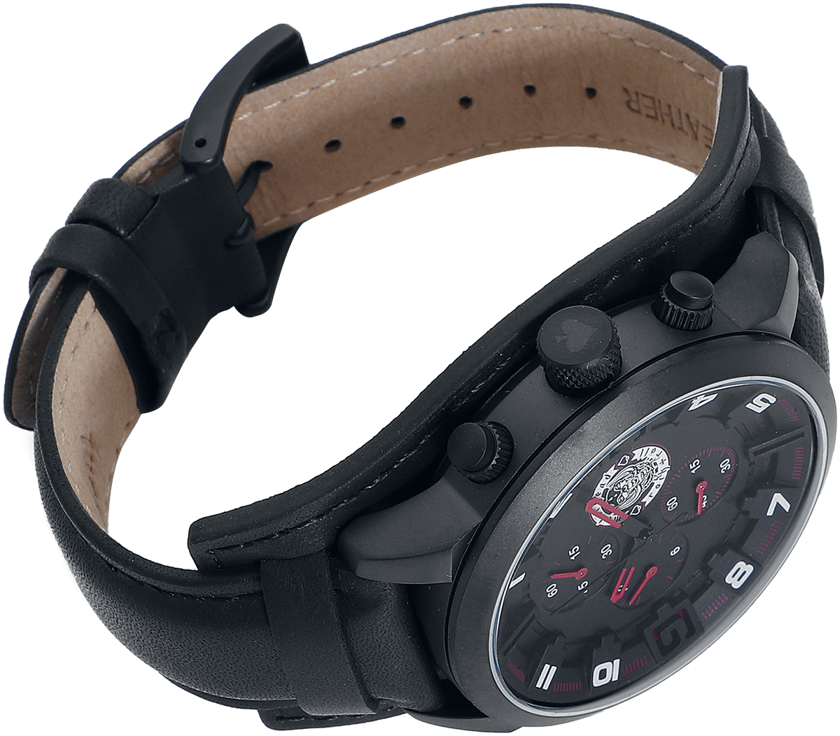 Motörhead Warpig Armbanduhren schwarz rot - 39.48% Rabatt