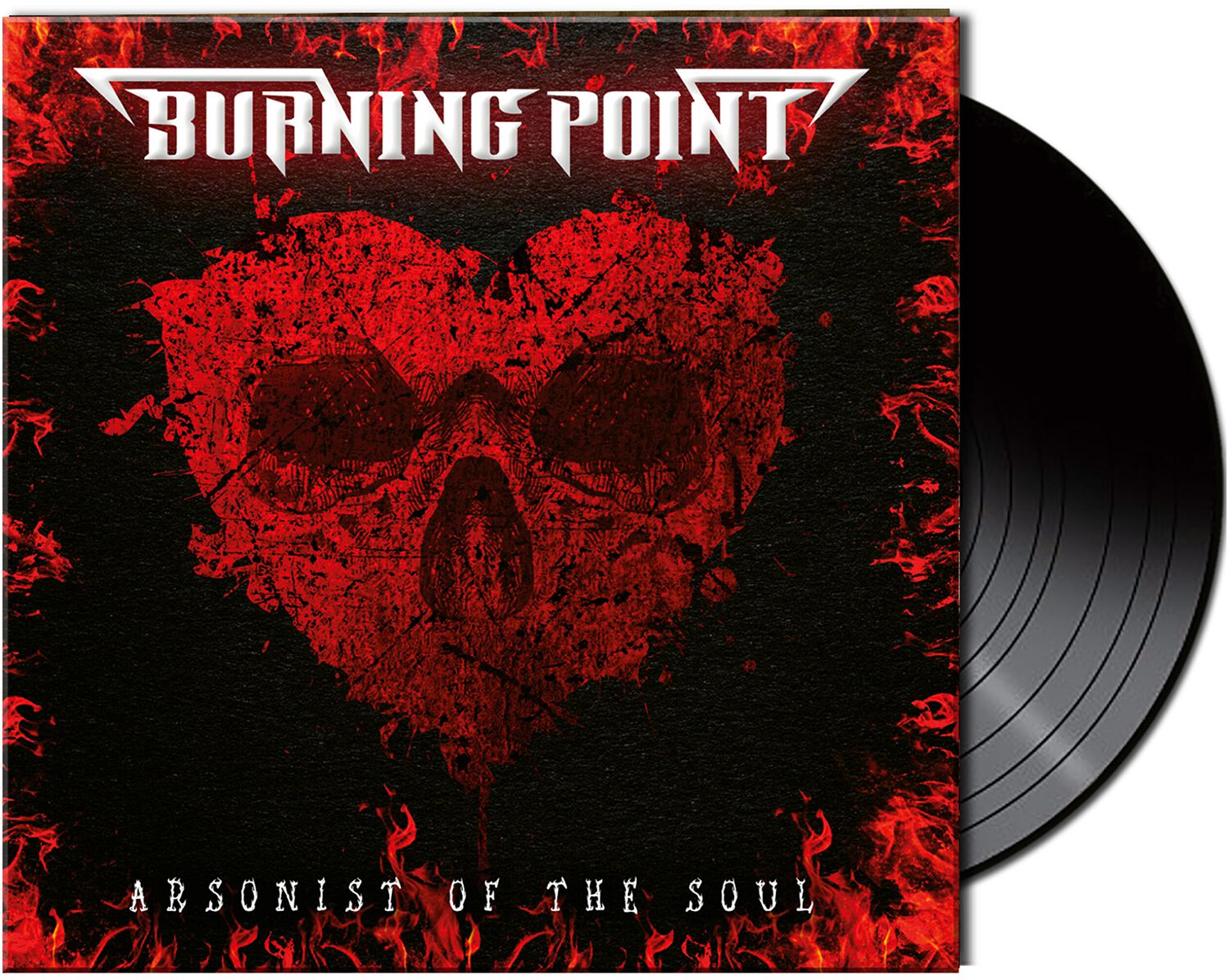 Burning Point Arsonist of the soul LP schwarz