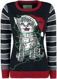 XMAS Kitty, Ugly Christmas Sweater, Weihnachtspullover