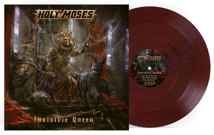 Holy Moses Invisible queen LP farbig