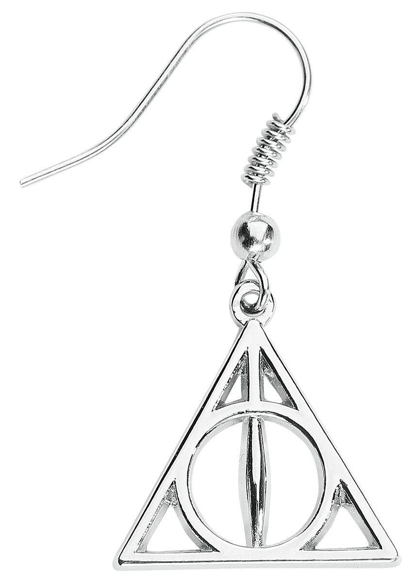 Harry Potter Heiligtümer Des Todes Symbol Heiligtümer des Todes | Harry Potter Ohrring | EMP