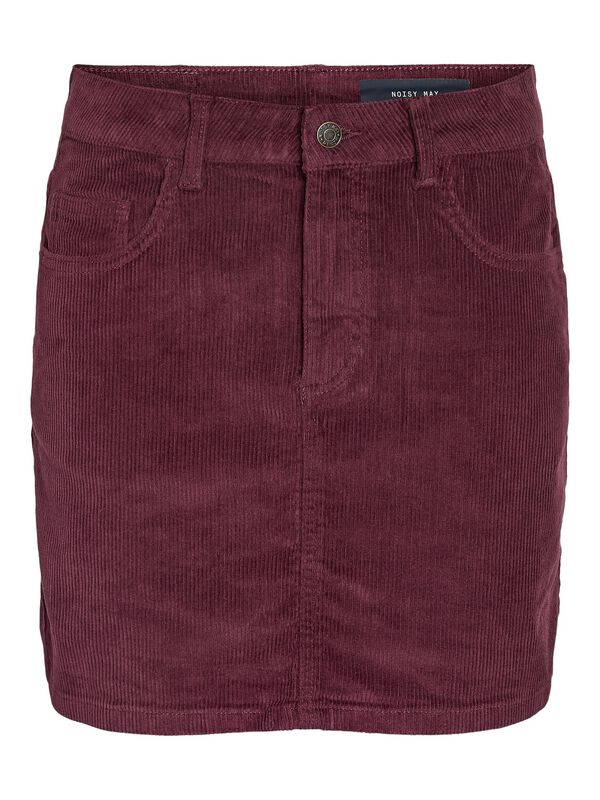 Noisy May Kort kjol - NMCORD YOLANDA MW SKIRT NOOS - XS XL - för Dam - röd