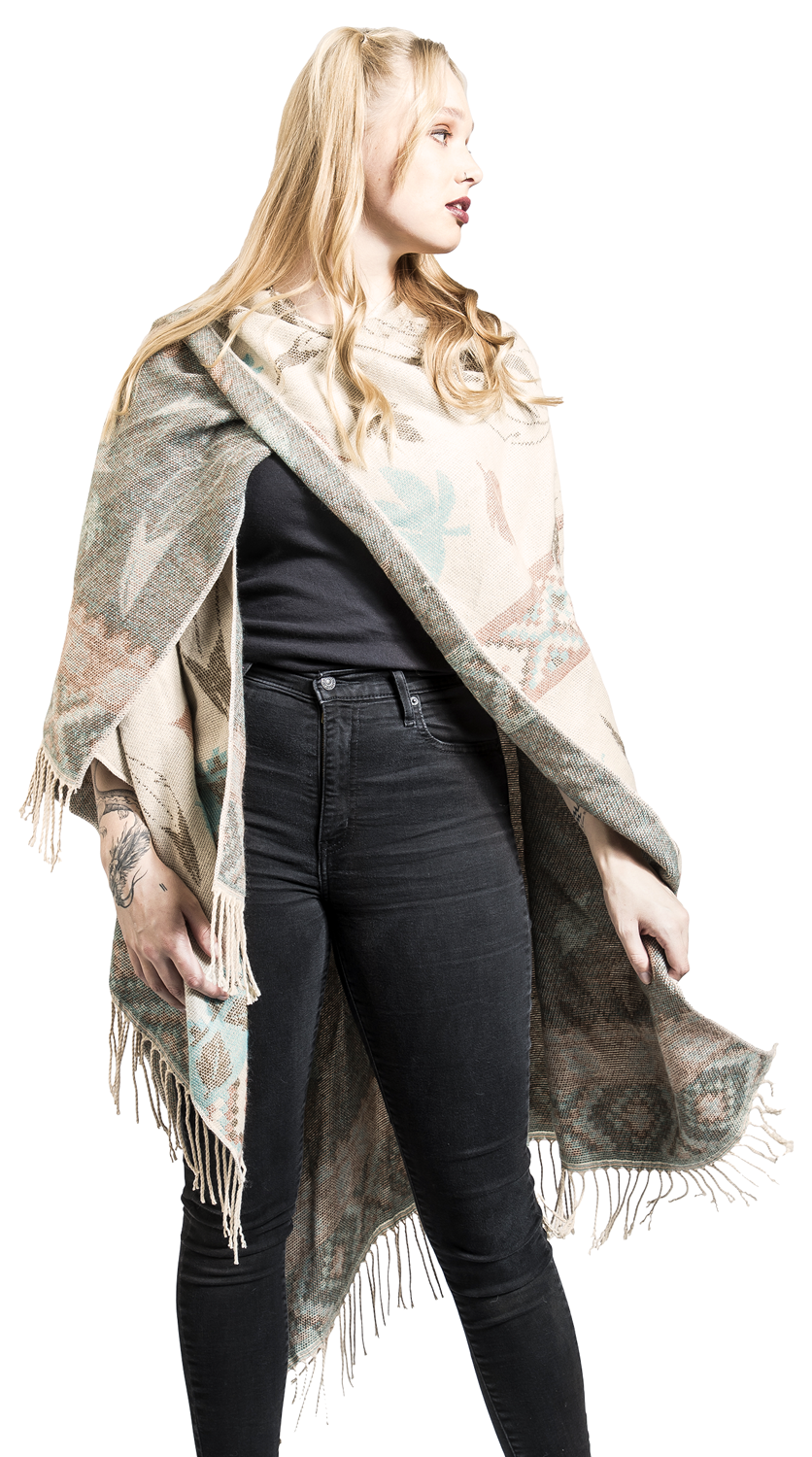 Pocahontas Wind & Leaves Cardigan multicolor