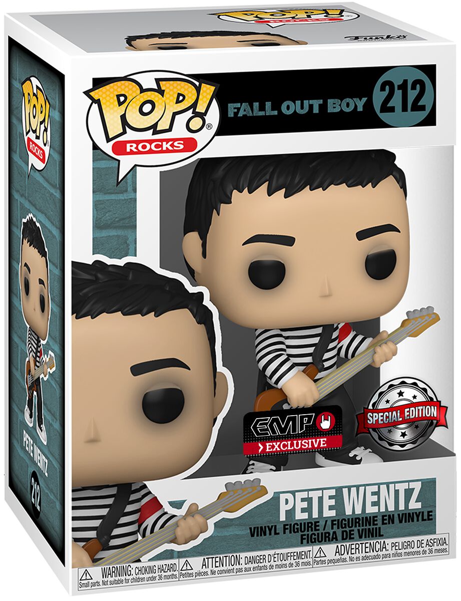 Image of Fall Out Boy Pete Wentz Vinyl Figur 212 Sammelfigur Standard