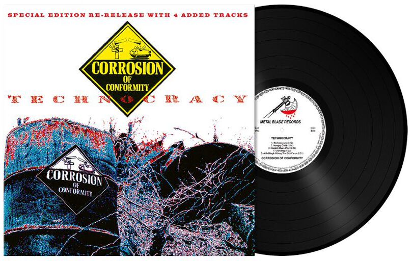 Corrosion Of Conformity Technocracy LP schwarz