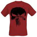 Sprayed Skull Logo, The Punisher, T-Shirt
