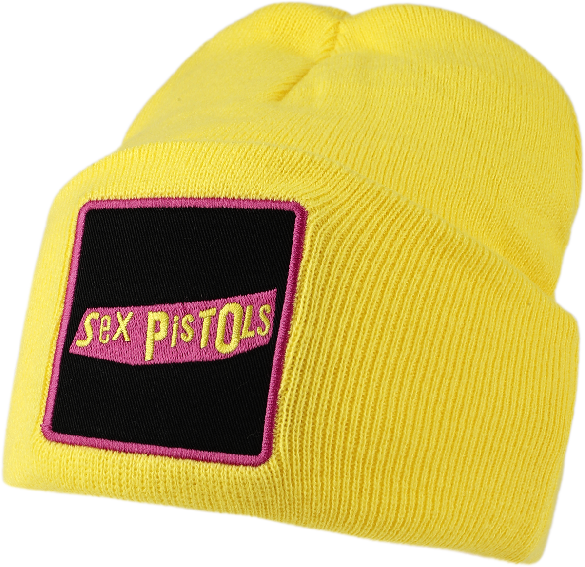 🏷️ Bonnet  de Sex Pistols - Amplified Collection - Patch Beanie - e