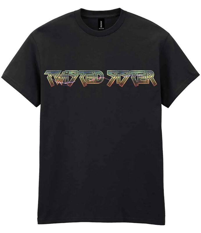 T-shirt  van Twisted Sister - Metallic Logo - Mannen - zwart