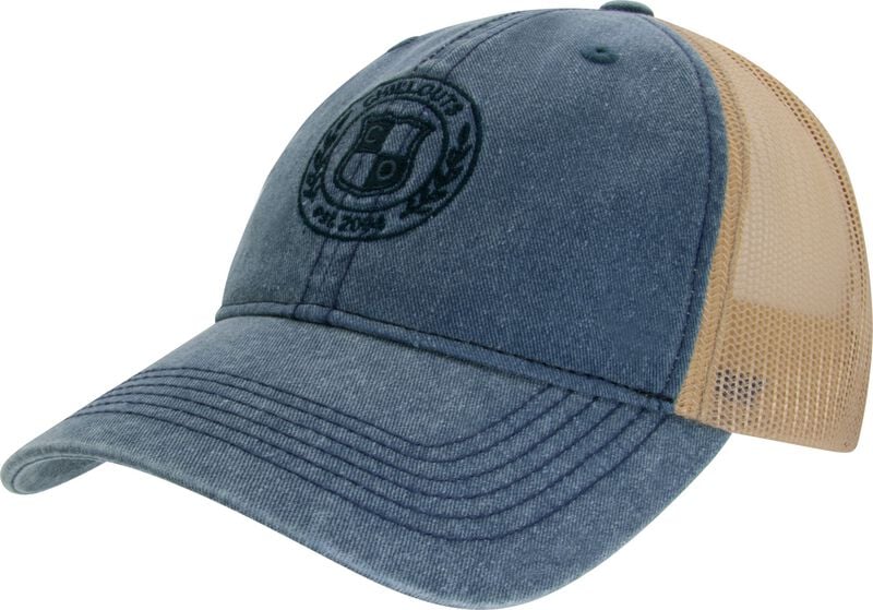 Cap - Milton - blau/beige - Unisex - unisex