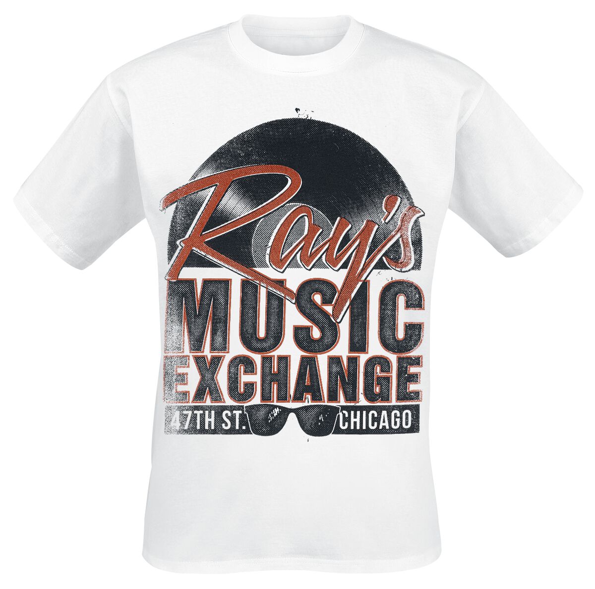 Blues Brothers Ray's Music Exchange T-Shirt white