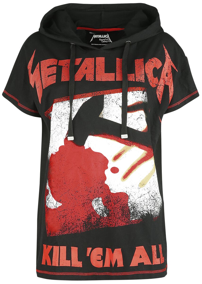 Image of Metallica Girl-Shirt schwarz