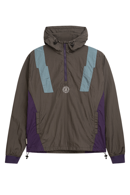 Unfair Athletics  Windbreaker - DMWU Crushed Nylon Anorak - for Men - multicolour