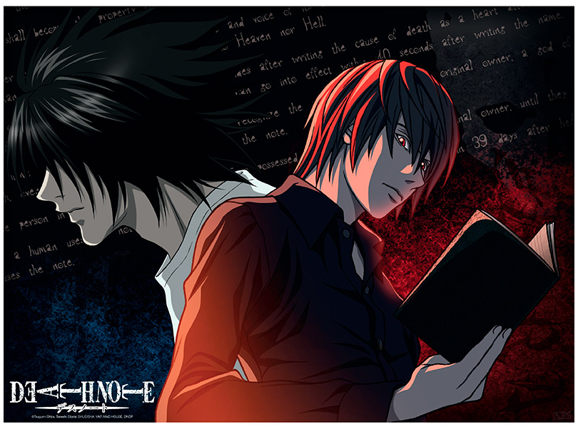 Death Note L vs. Light & Misa - Poster 2er Set Chibi Design Poster multicolor