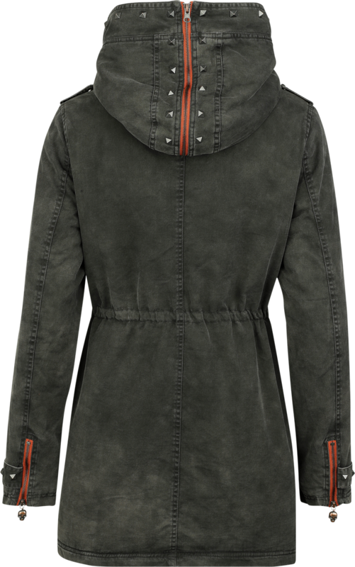 4068143253208 - Rock me hard Übergangsjacke grau in M 4068143253208 - Rock me hard Übergangsjacke grau in M