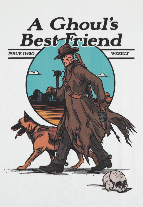 8718526426786 - Ghouls Bestfriend T-Shirt weiß in L 8718526426786 - Ghouls Bestfriend T-Shirt weiß in L