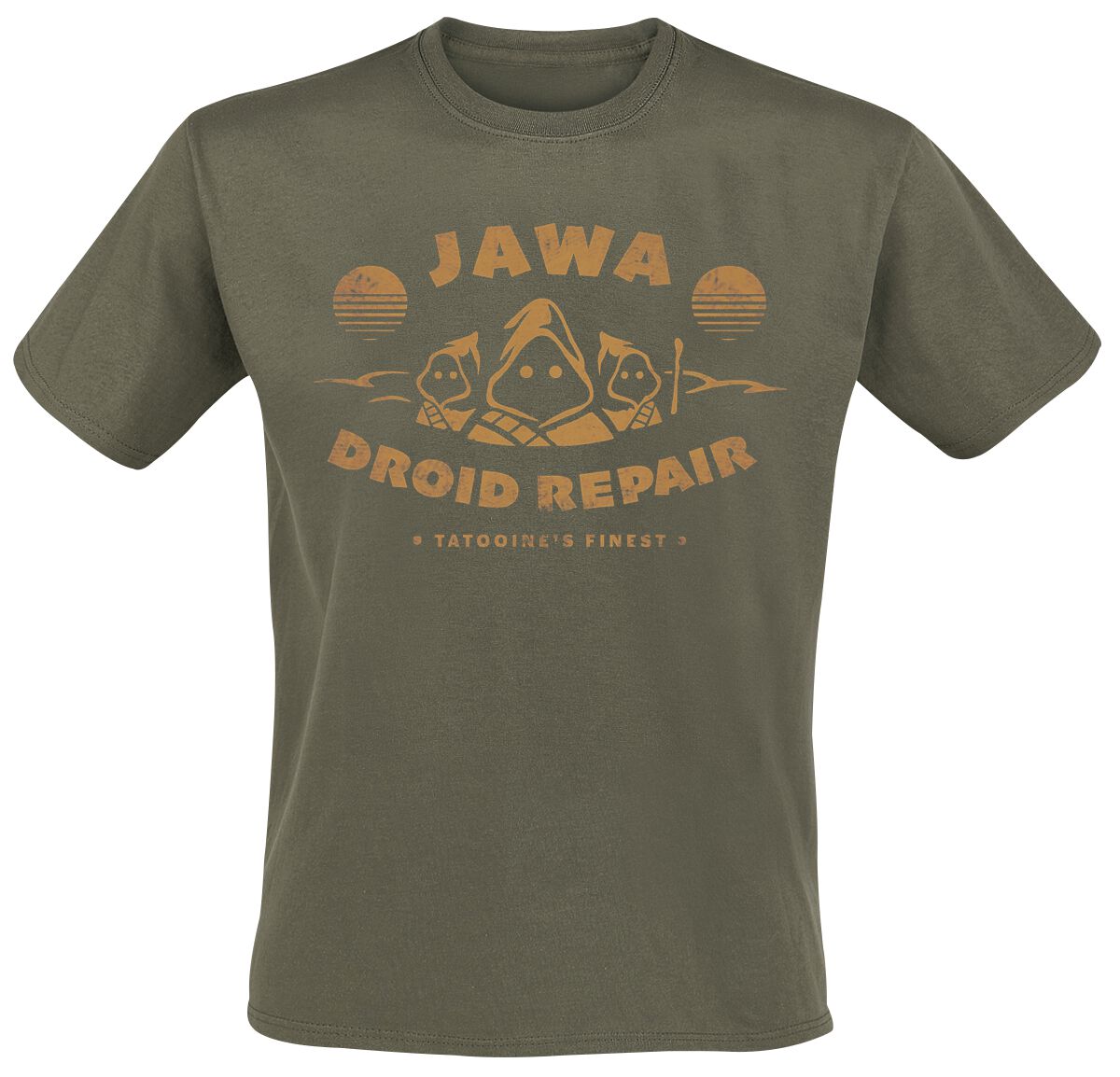 Jawa Droid Repair T-Shirt khaki von Star Wars