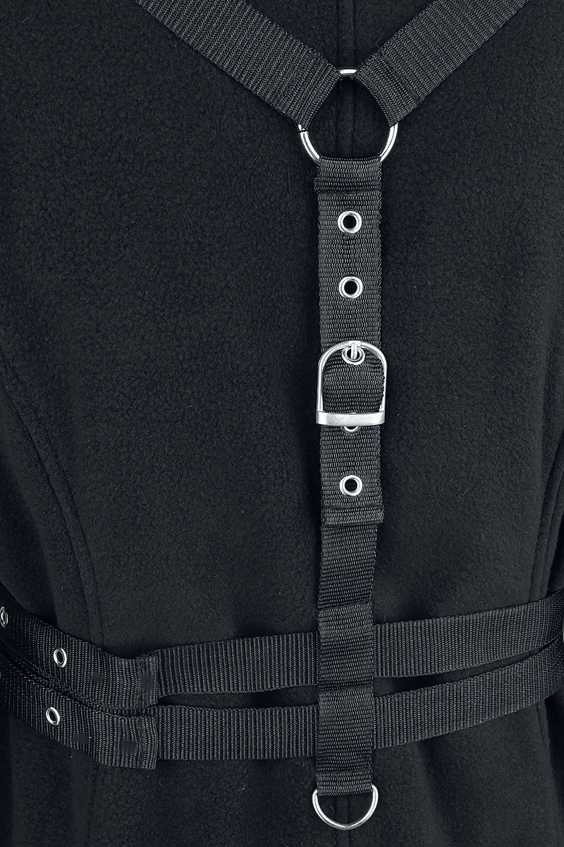 Heartless Lucretia Coat Mantel schwarz