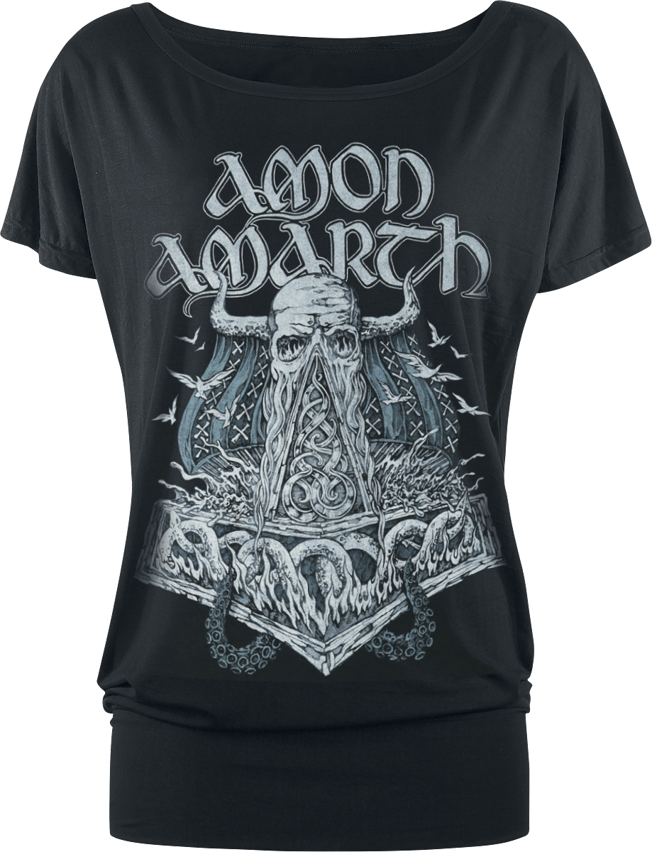 Amon Amarth - Ship - Girls shirt - black image