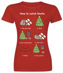 How To Catch Santa, Pusheen, T-Shirt