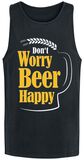 Don`t Worry Beer Happy, Alkohol & Party, Tank-Top