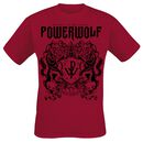 Crest Red, Powerwolf, T-Shirt