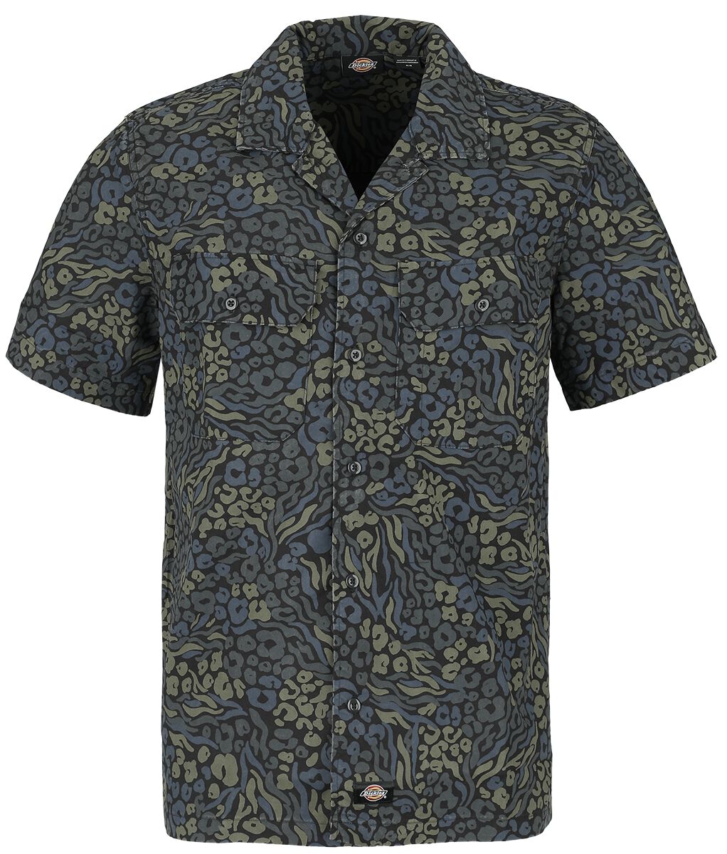 Dickies Saltville Shirt Kurzarmhemd multicolor in S
