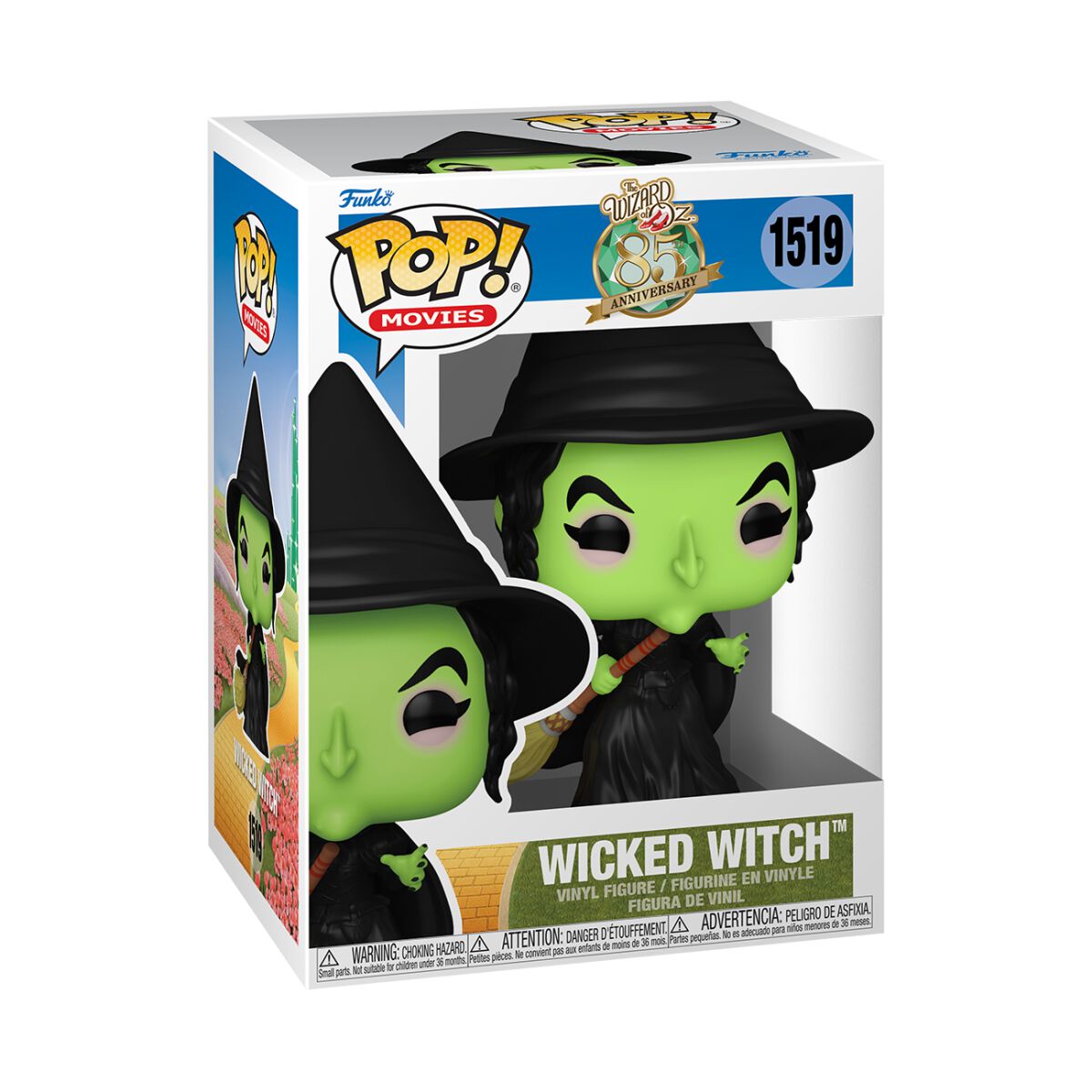 Levně Der Zauberer von Oz Vinylová figurka č.1519 Wicked Witch of the East Sberatelská postava vícebarevný