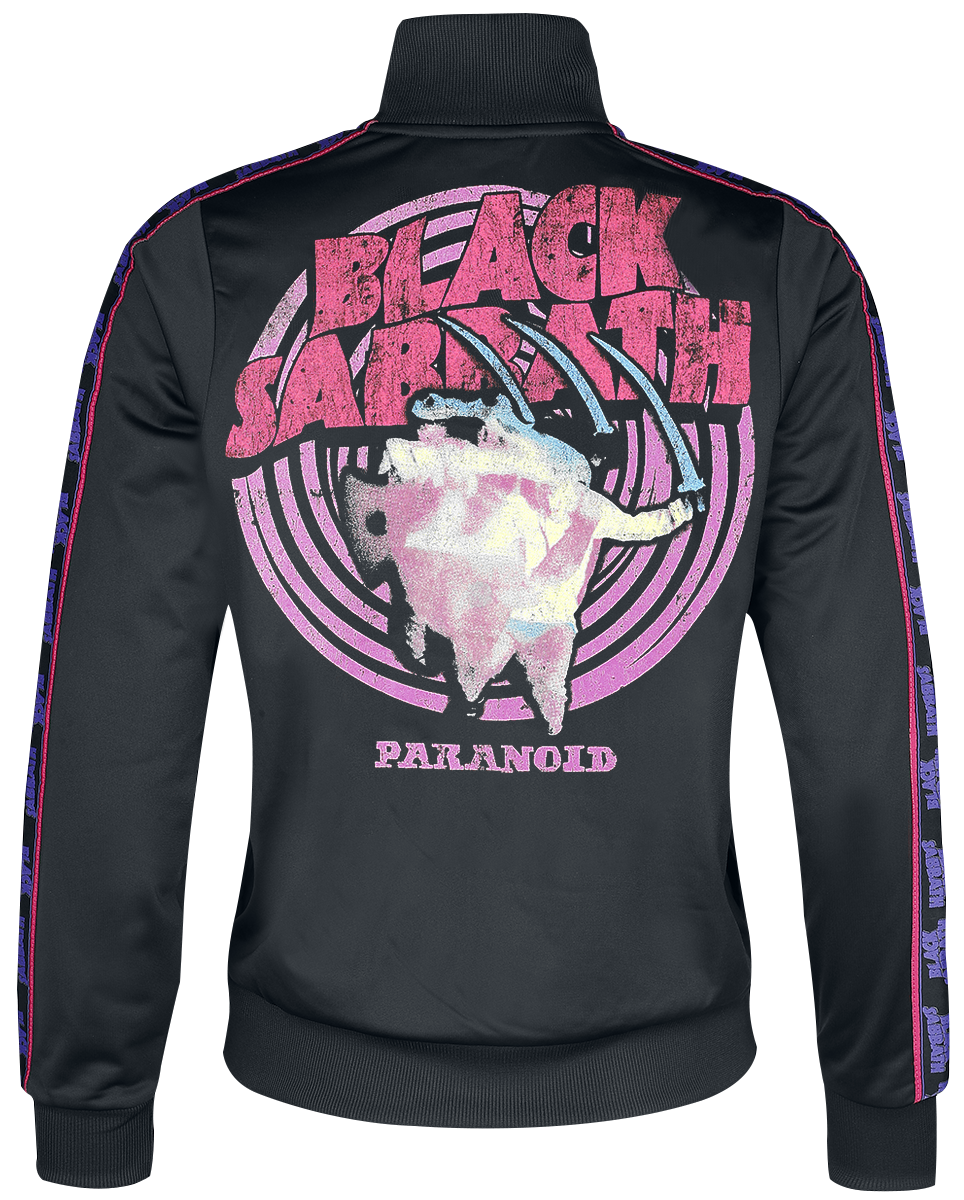 Black Sabbath Amplified Collection - Ladies Taped Tricot Track Top Trainingsjacke schwarz