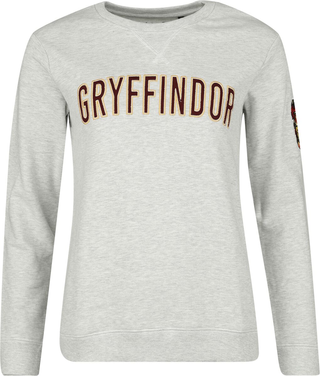 Image of Felpa di Harry Potter - Gryffindor - S a XXL - Donna - grigio