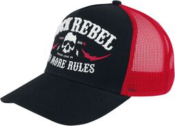 Baseball Cap No More Rules, Rock Rebel by EMP, Cap