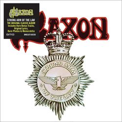 Strong arm of the law, Saxon, CD