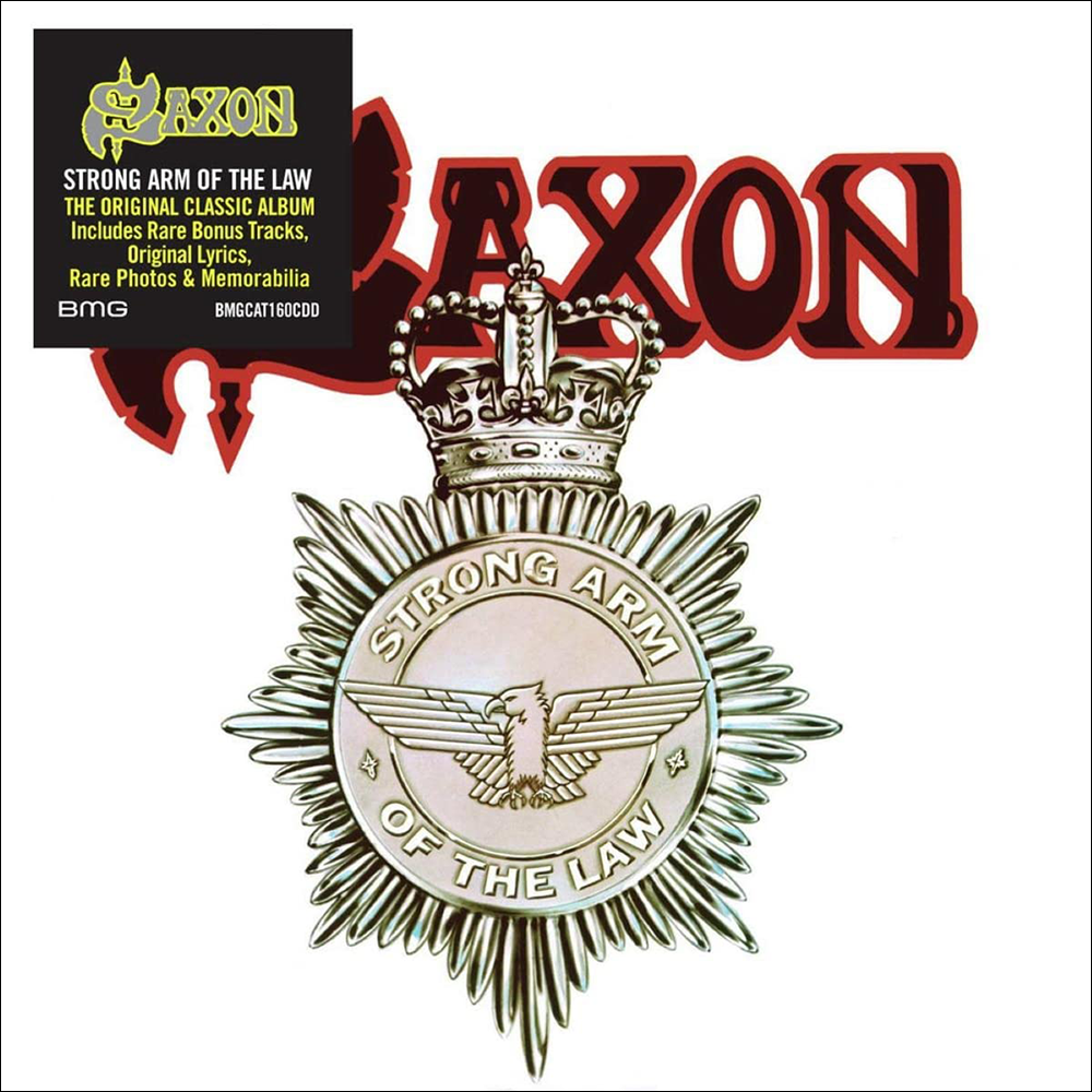 Saxon  CD - Strong arm of the law -