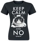 Keep Calm And No, Grumpy Cat, T-Shirt