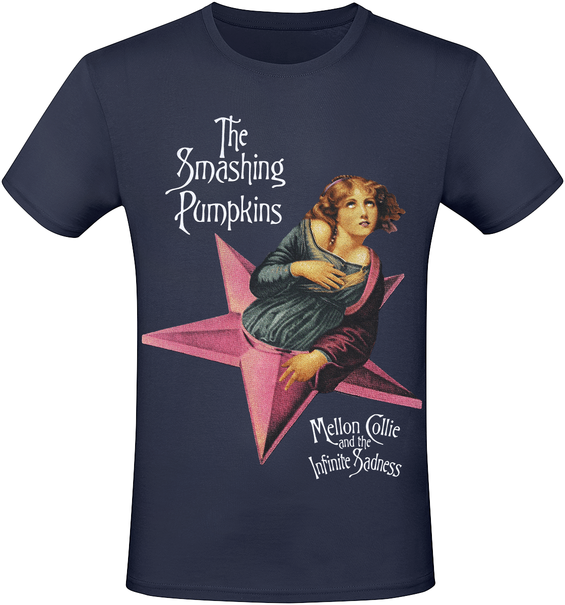 Smashing Pumpkins - MCATIS Album - T-Shirt - navy