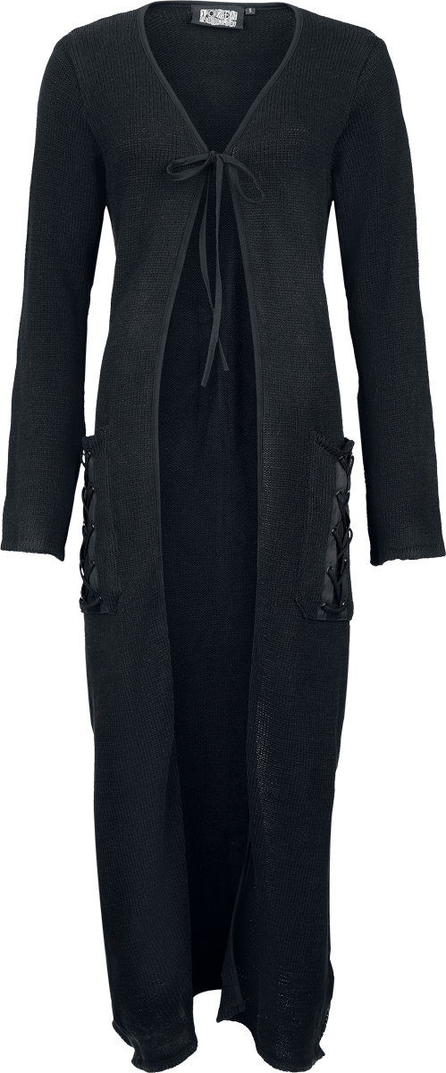 Poizen Industries  Cardigan - Nanala Cardigan - for Women - black