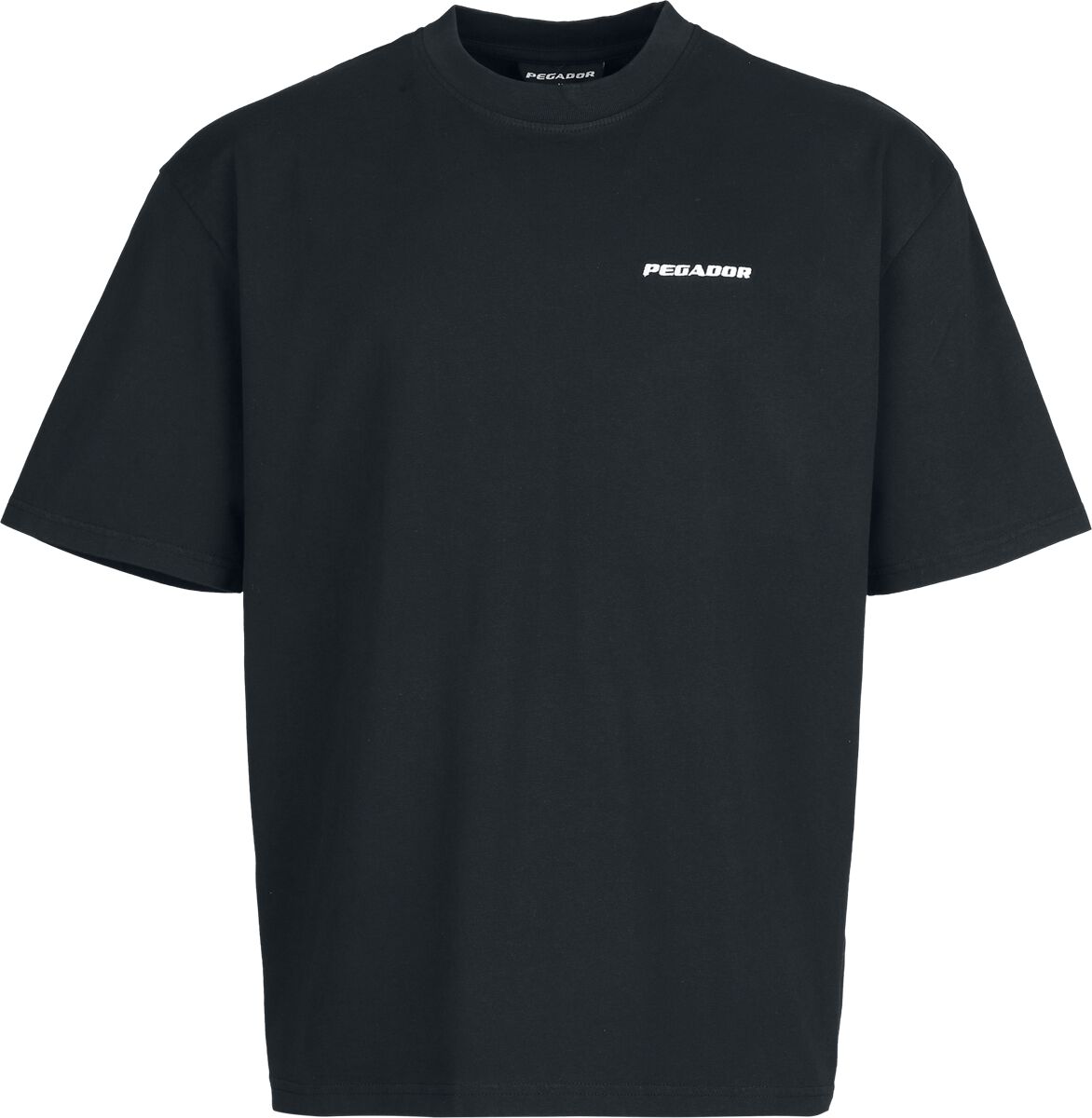 Pegador Oversized T-skjorte - LOGO OVERSIZED TEE - S til XXL - Herrer - svart