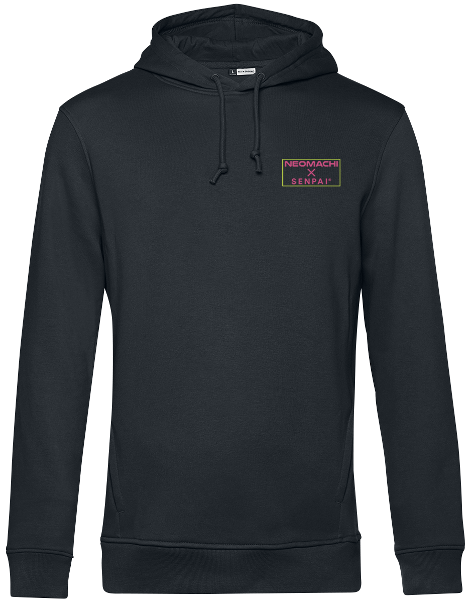 NEOMACHI Fuijin Kapuzenpullover schwarz