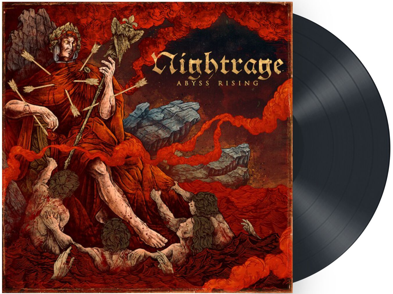 Nightrage Abyss rising LP multicolor