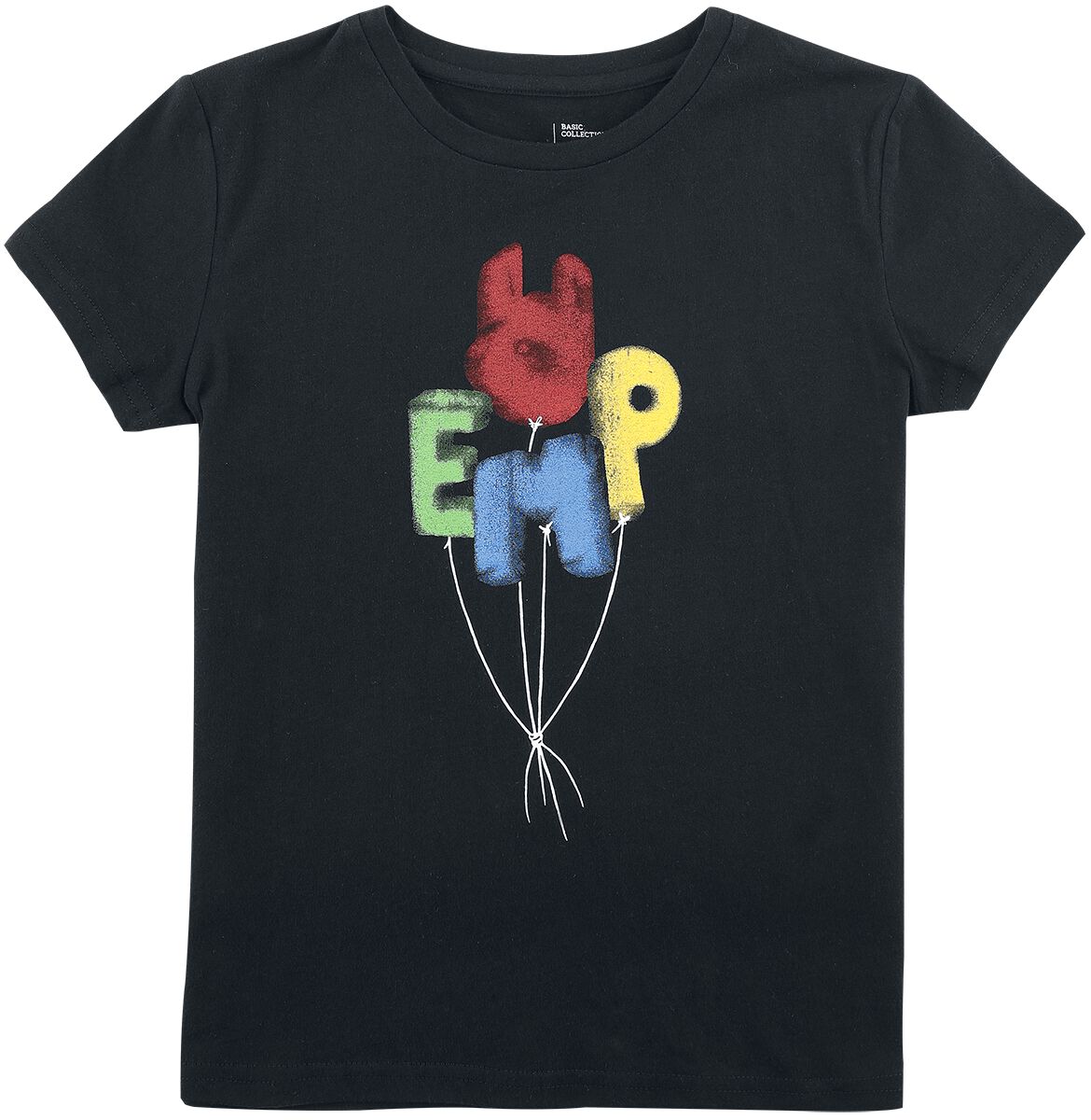 T-shirt de Collection EMP Stage - Kids Shirt mit Rockhand und Ballons - 92 à 122/128 - pour garçons 