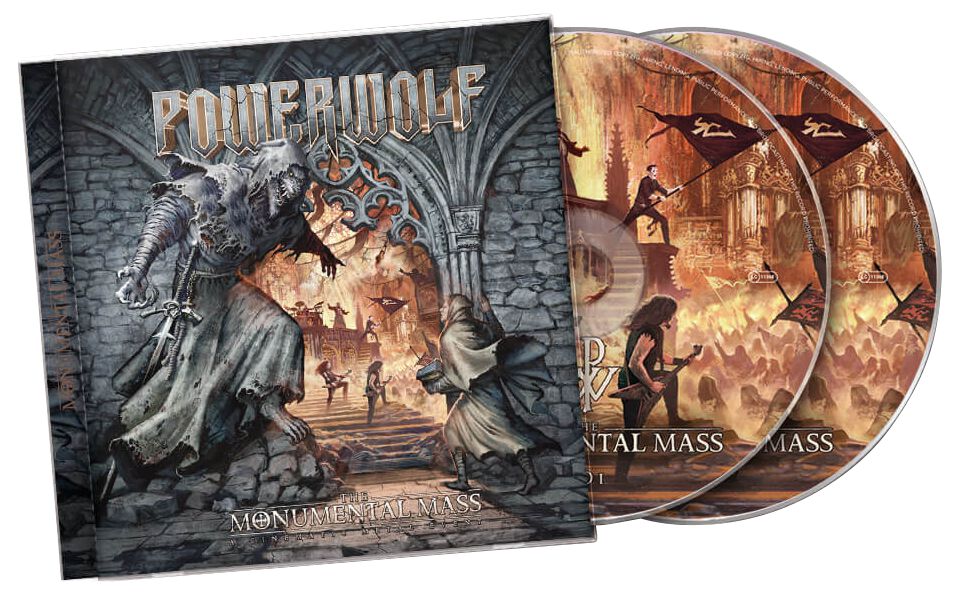 Powerwolf The monumental mass: A cinematic metal event CD multicolor
