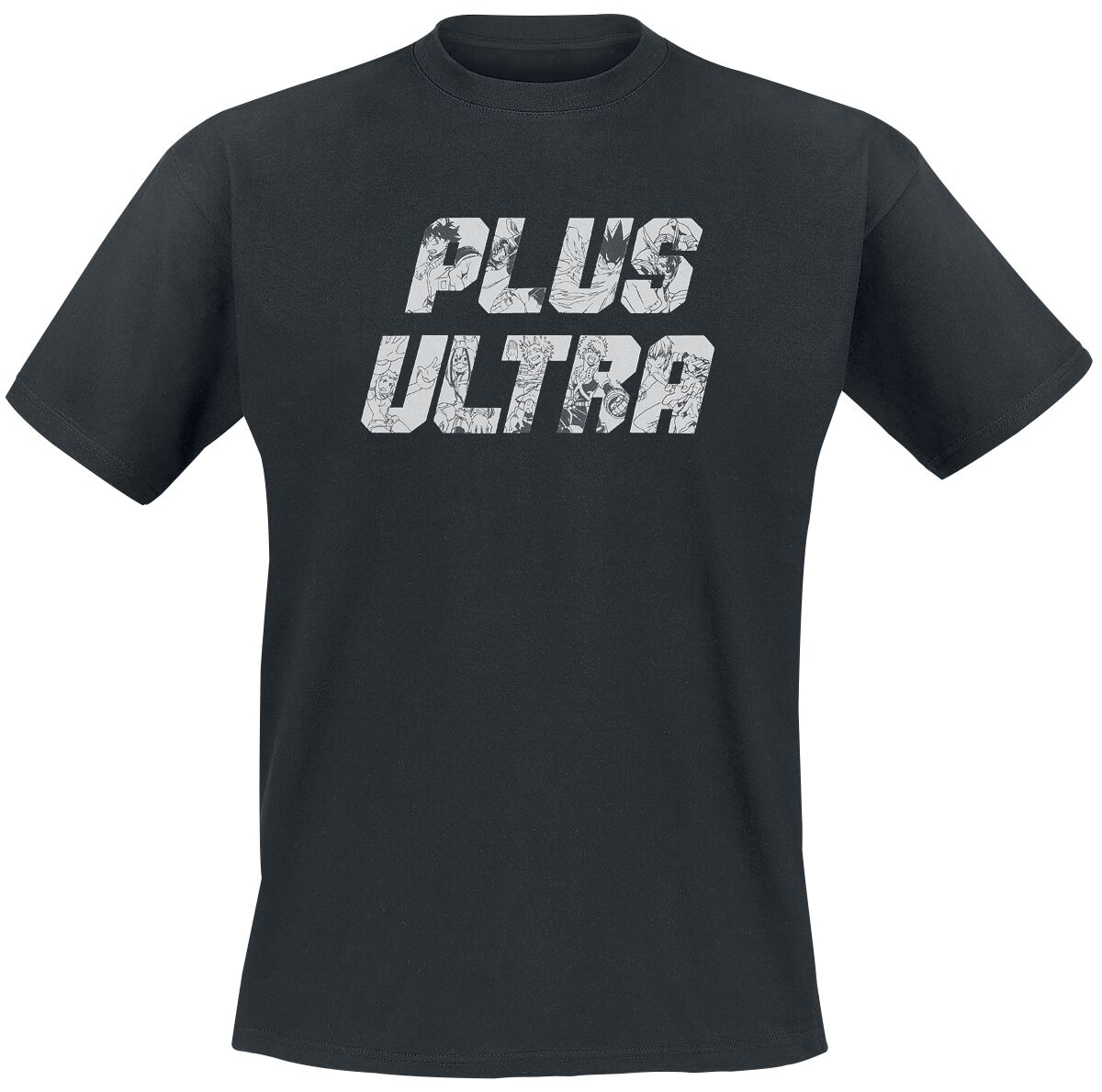 My Hero Academia Plus Ultra T-Shirt black