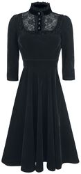 Nightshade Velvet Dress, H&R London, Mittellanges Kleid
