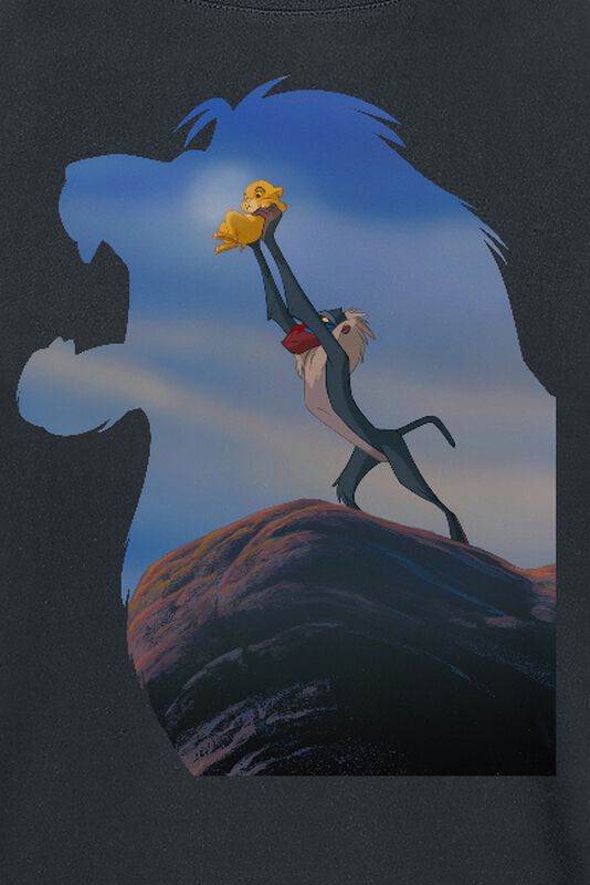 Männer Bekleidung Rafiki holds Simba | Der König der Löwen T-Shirt