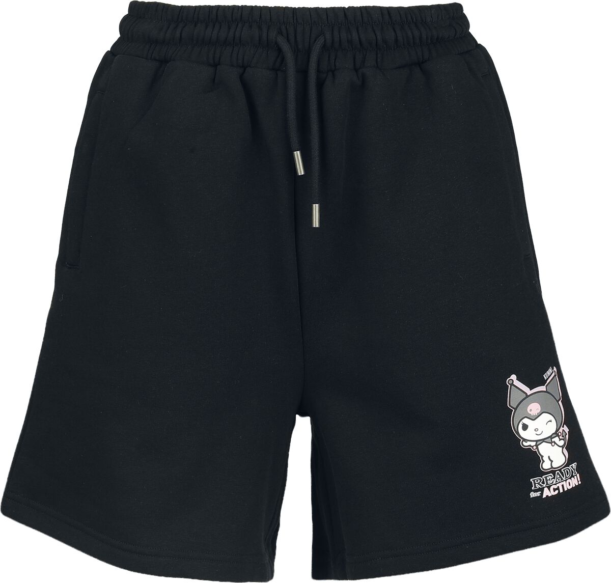 4250979887287 - Kuromi - Ready For Action! Short schwarz in 3XL