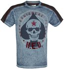 Spade Burnout Skull, R.E.D. by EMP, T-Shirt