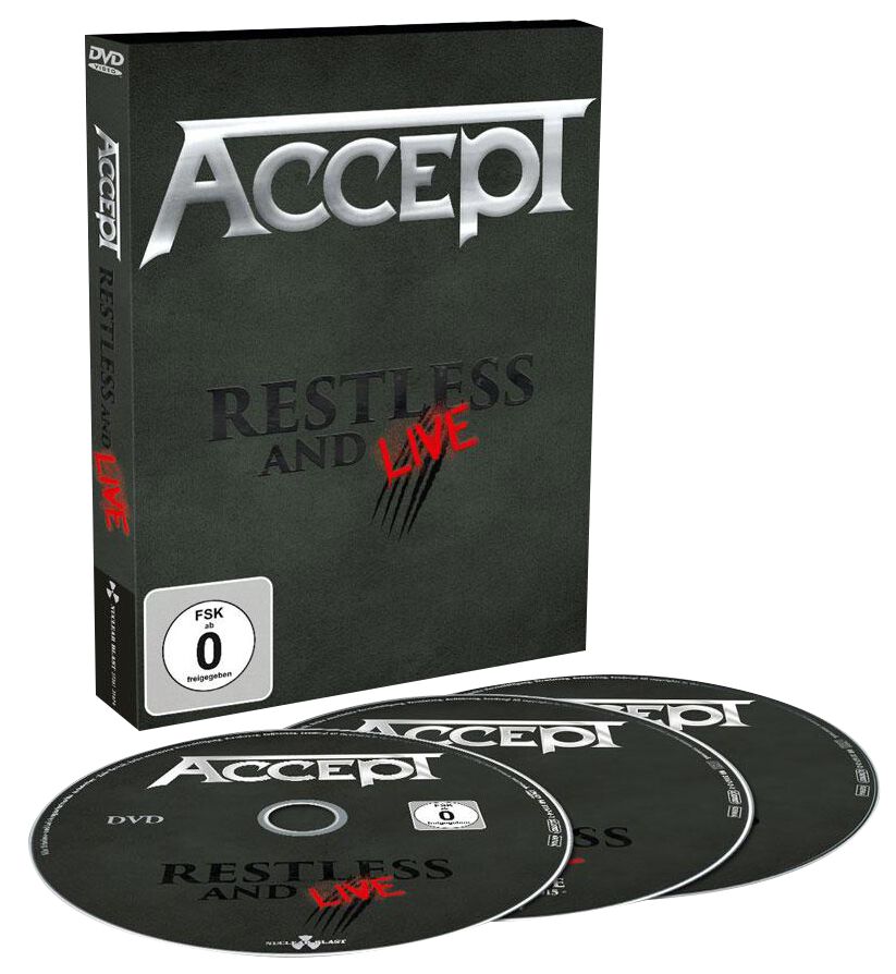 Image of Accept Restless and live DVD & 2-CD Standard
