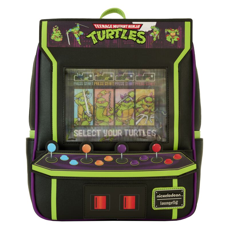 Teenage Mutant Ninja Turtles Loungefly - Vintage Arcade (Glow in the Dark) Mini-Rucksack multicolor
