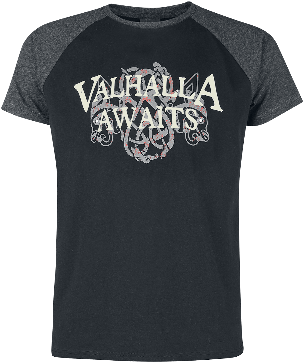 Vikings Valhalla - Awaits! Schlafanzug schwarz