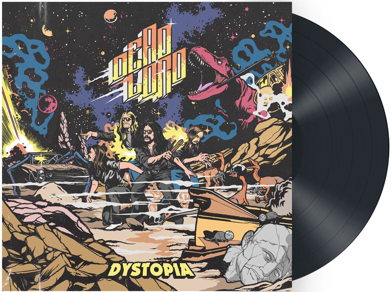 Dead Lord Dystopia Single schwarz